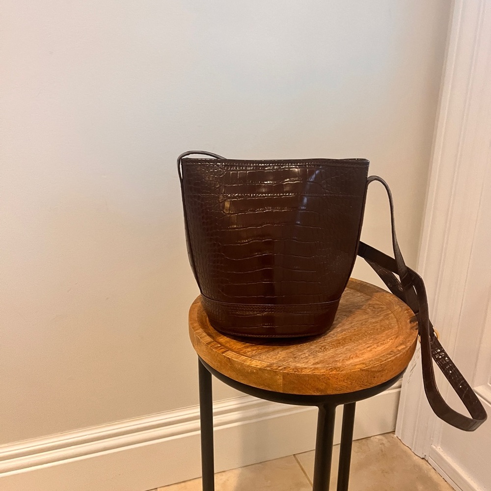 Brown cross body j.crew